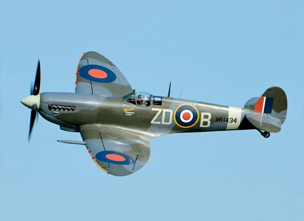 Submarine Spitfire Aviation History • Nadine Webdesign Waddinxveen